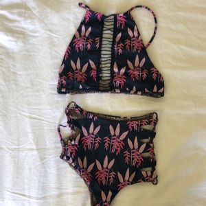 Acacia swimwear bikini size medium
